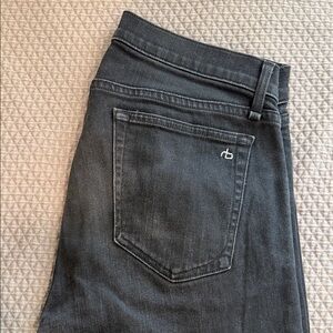rag & bone Extra Slim Black Jeans